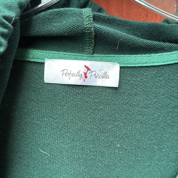 Hoodie Green Perfecty Pricile M - Picture 3 of 5